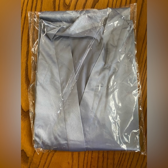 Dusty Blue Robe - Picture 2 of 3